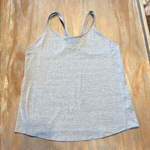 Nike‎ One Dri-Fit Gray Women's Tank Top Small Athletic Workout Gym